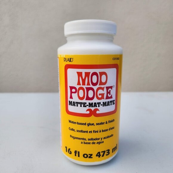 Mod Podge 16 oz Matte Sealer Mod Podge 16 oz Matte Sealer for Wood, Paper, Fabri - Picture 5 of 9